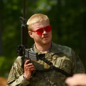 Jesse Plemons, en un fotograma de 'Civil War'.
